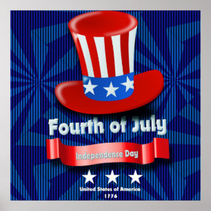 Independence Day 4th July Poster