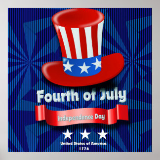 Independence Day 4th July Poster