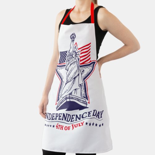 Independence Day 4th of July Apron