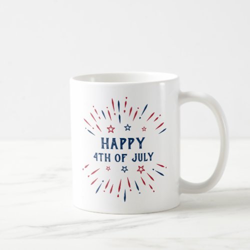 Independence Day 4th Of July Patriotic American Coffee Mug