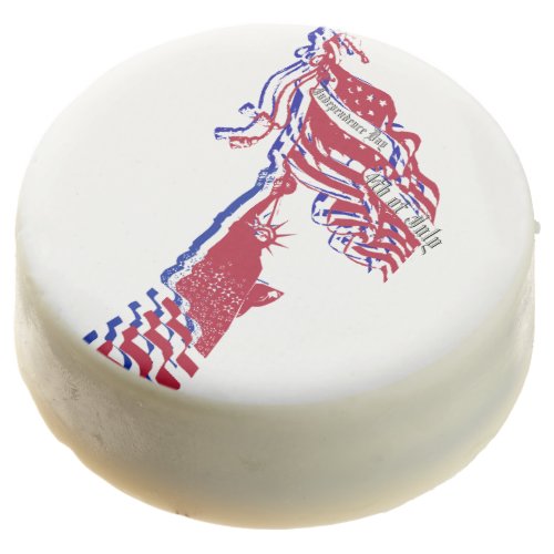 Independence Day 4th of July Statue of Liberty USA Chocolate Covered Oreo