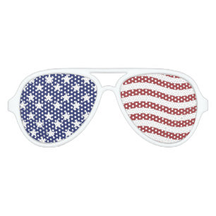 Independence Day- American Day- Patriotism Aviator Sunglasses