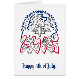 Independence Day American Eagle Cards