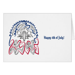 Independence Day American Eagle Cards
