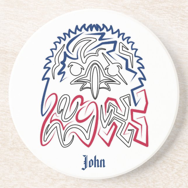 Independence Day American Eagle Coaster (Front)