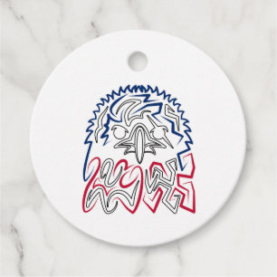 Independence Day American Eagle Favor Tags
