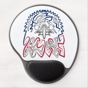 Independence Day American Eagle Gel Mouse Pad
