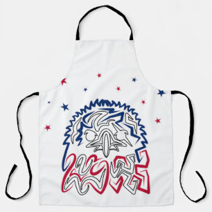 Independence Day American Eagle Stars Apron
