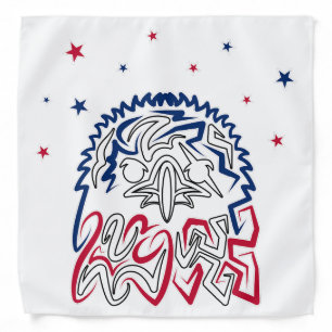 Independence Day American Eagle Stars Bandana