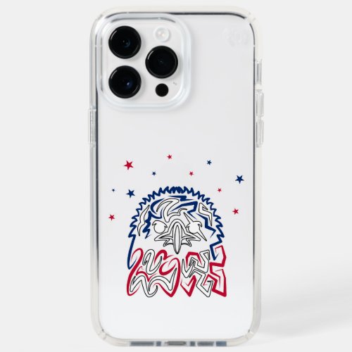 Independence Day American Eagle Stars Speck iPhone 14 Pro Max Case