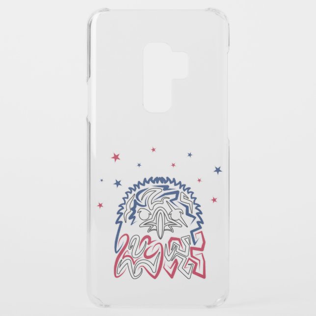 Independence Day American Eagle Stars Uncommon Samsung Galaxy Case (Back)