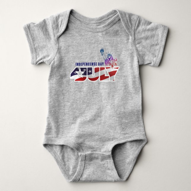 Independence Day | Baby Bodysuit (Front)