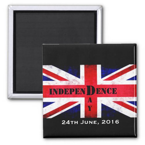 Independence Day Brexit Custom Date 26062016 Magnet