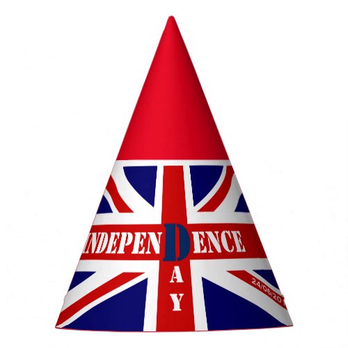 Independence Day Brexit Custom Date 26062016 Party Hat