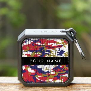 Independence day Camouflage Your name Personalize Bluetooth Speaker