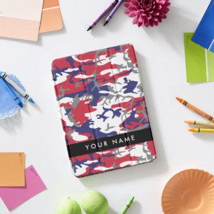 Independence day Camouflage Your name Personalize iPad Pro Cover