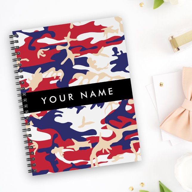 Independence day Camouflage Your name Personalize Planner (Creator Uploaded)