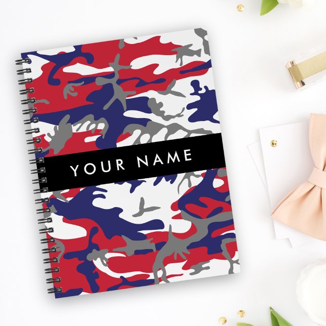 Independence day Camouflage Your name Personalize Planner (Creator Uploaded)