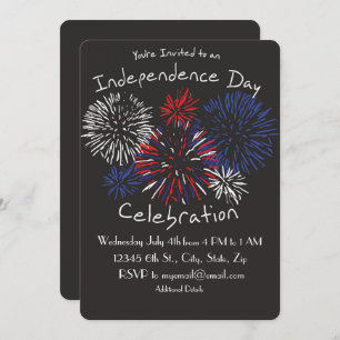 Independence Day Celebration Invitation