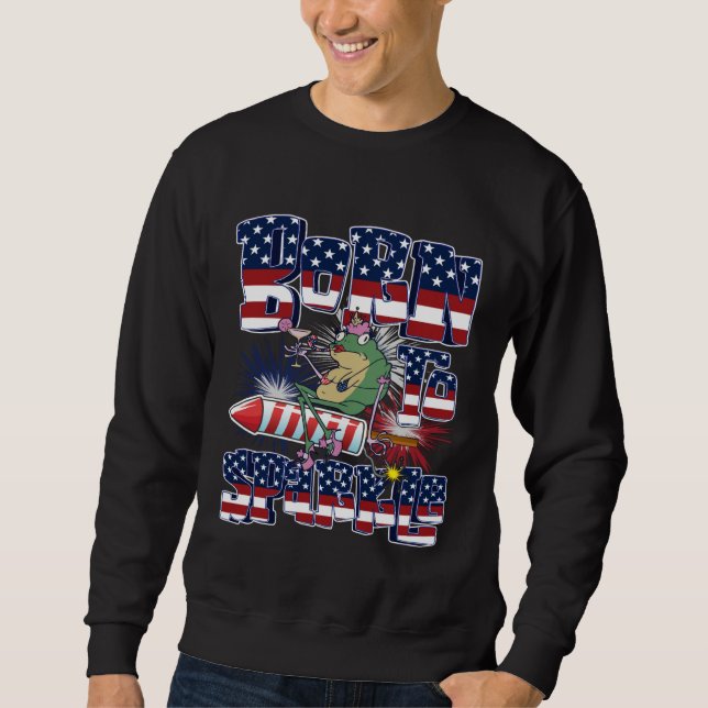 Independence Day Costume 4th Of July Party Queen S Sweatshirt (Front)