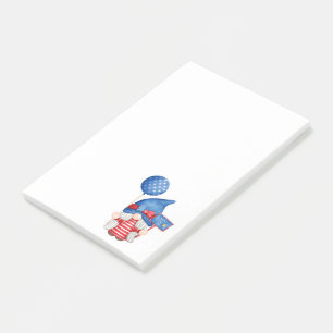 Independence Day Gnome Post-it Notes
