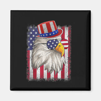 Independence Day Happy 4th Of July Design Vintage Magnet