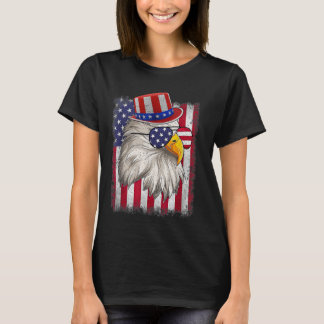 Independence Day Happy 4th Of July Design Vintage T-Shirt