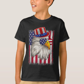 Independence Day Happy 4th Of July Design Vintage T-Shirt