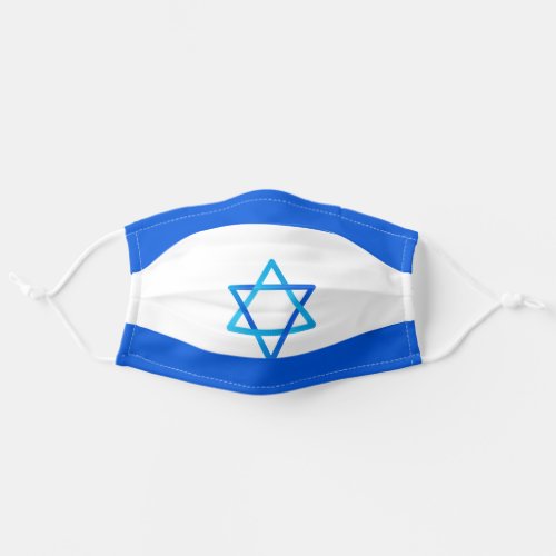 Independence Day Israel Holiday Flag pattern Adult Cloth Face Mask