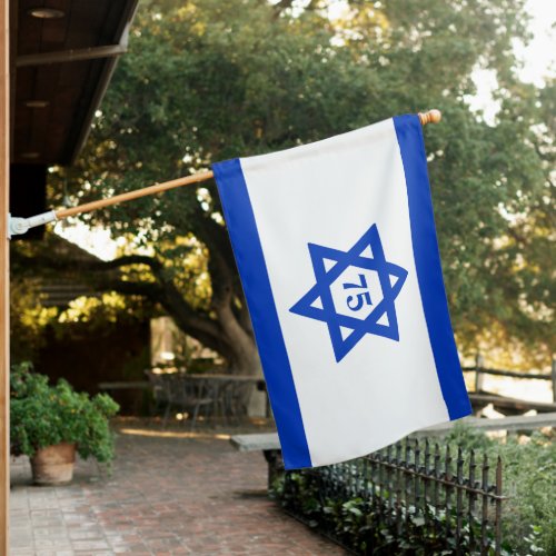 Independence Day Jewish Israel Outdoor Flag 