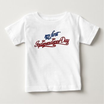 Independence Day July 4 Baby Tee Shirt by mistyqe at Zazzle