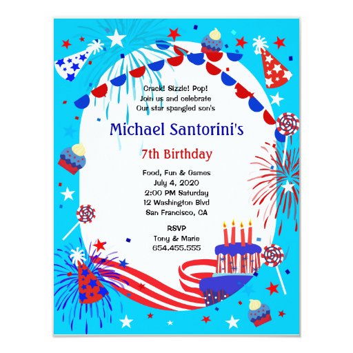 B Day Party Invitation 5