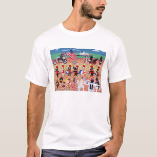 Independence Day Labradors!! T-Shirt