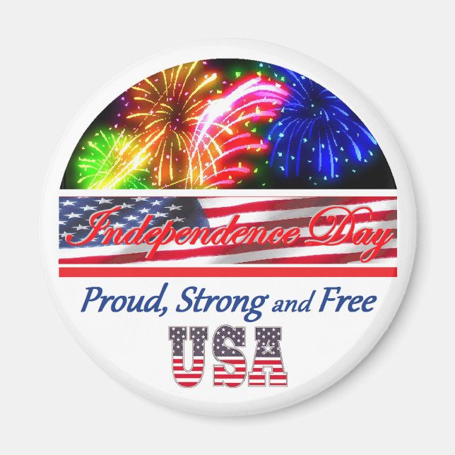 Independence Day Magnet (Front)