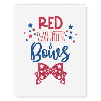 Independence Day Merica 4th of July USA America Temporary Tattoos