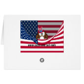 Independence Day owl Cards (Back Horizontal)