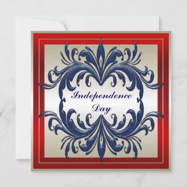 Independence Day Party Invitation (Front)