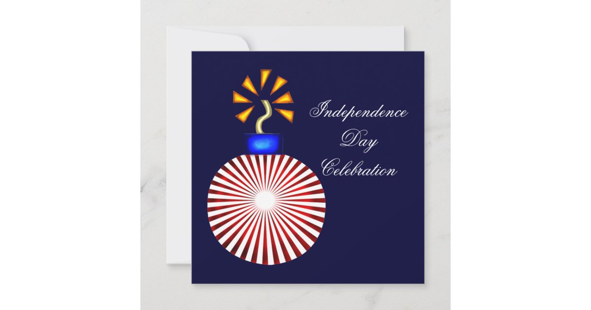Independence Day Party Invitation | Zazzle