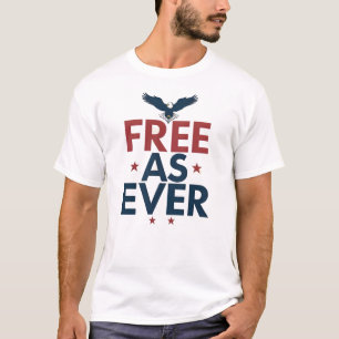 Independence Day – Patriotic Eagle 4th of July T-Shirt