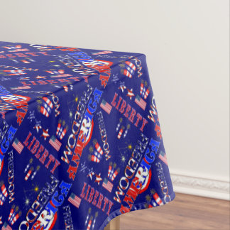 Independence Day Pattern Tablecloth