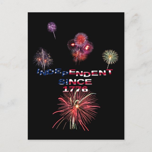 Independence Day Postcard (Front)