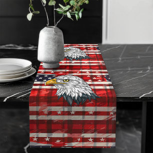 Independence Day Runner Eagle & Flag Décor