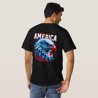 Independence Day showcasing freedom and democracy. T-Shirt