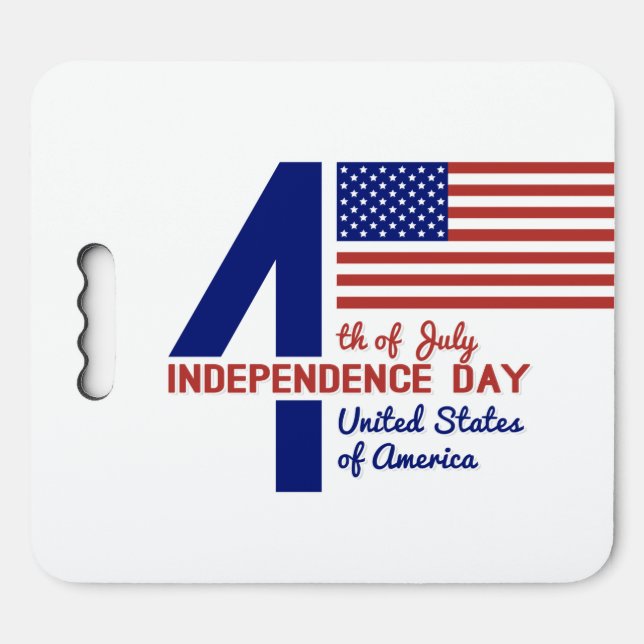 Independence Day Stadium Seat Cushion (Front Horizontal)
