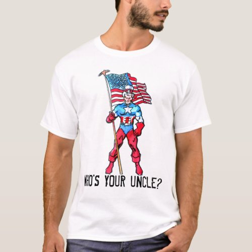 Independence Day T_shirt Whos Your Uncle T_Shirt