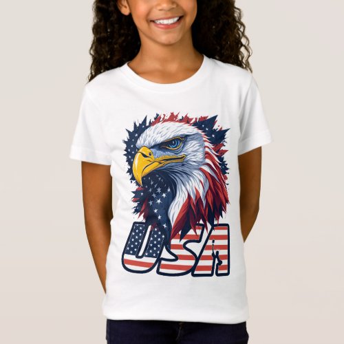 Independence day USA_4th of July USA patriotic T_Shirt