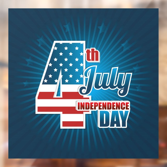 Independence Day Window Cling (Sheet 2)