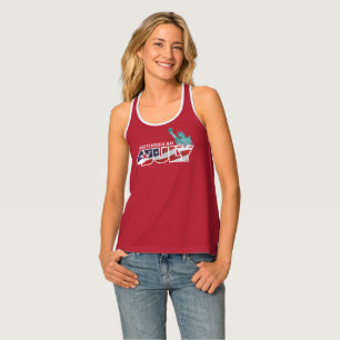 Independence Day   Women Racerback Tank Top