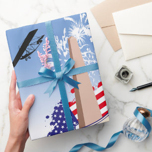 Independence Day Wrapping Paper