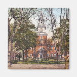 Independence Hall Philadelphia, PA 1900 Vintage Magnet